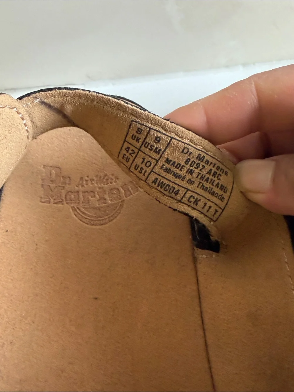 Dr. Martens worn only